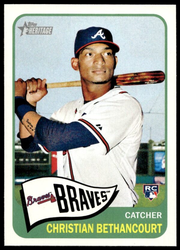 2014 Topps Heritage High Card Christian Bethancourt #H567 (Front)