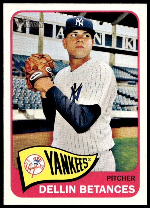 2014 Topps Heritage High Card Dellin Betances #H564 (Front)