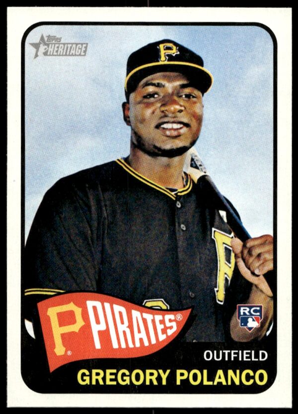 2014 Topps Heritage High Card Gregory Polanco #H527 (Front)