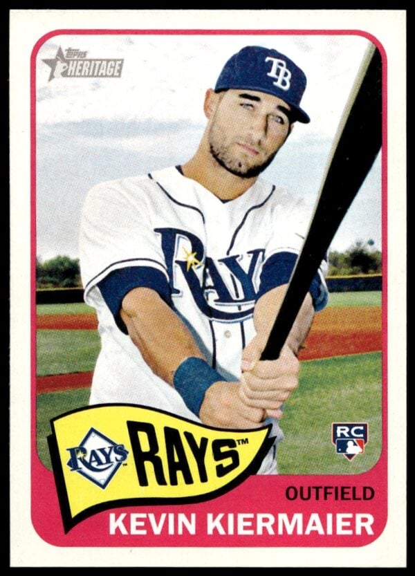 2014 Topps Heritage High Card Kevin Kiermaier #H541 (Front)