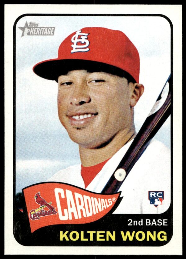 2014 Topps Heritage High Card Kolten Wong #H585 (Front)