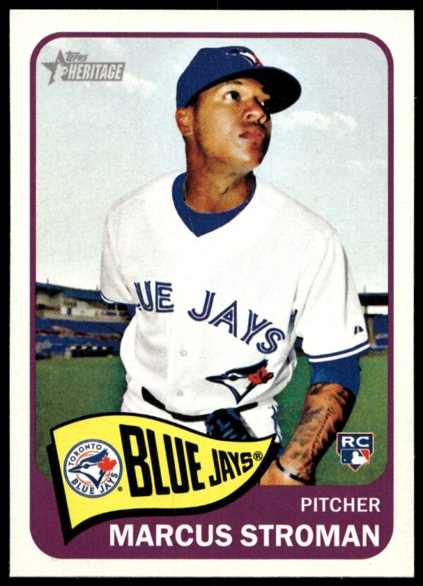 2014 Topps Heritage High Card Marcus Stroman #H572 (Front)