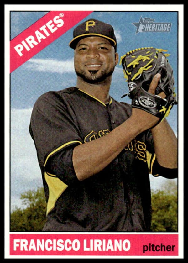 2015 Topps Heritage Francisco Liriano #157 (Front)