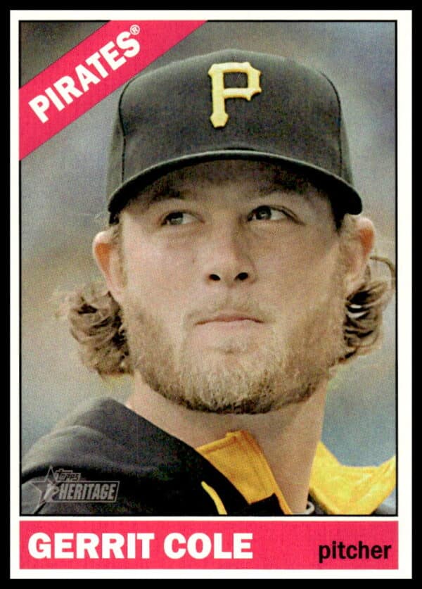 2015 Topps Heritage Gerrit Cole #425 (Front)