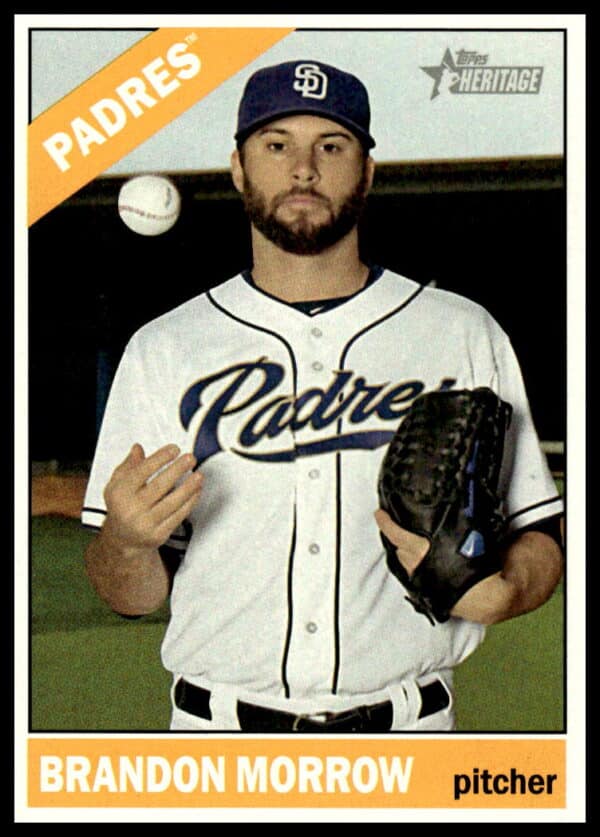 2015 Topps Heritage High Number Brandon Morrow #637 (Front)