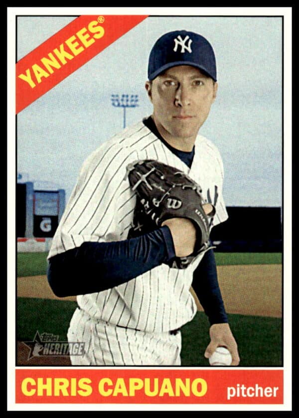 2015 Topps Heritage High Number Chris Capuano #581 (Front)