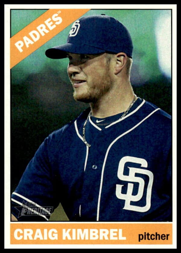 2015 Topps Heritage High Number Craig Kimbrel #722 (Front)