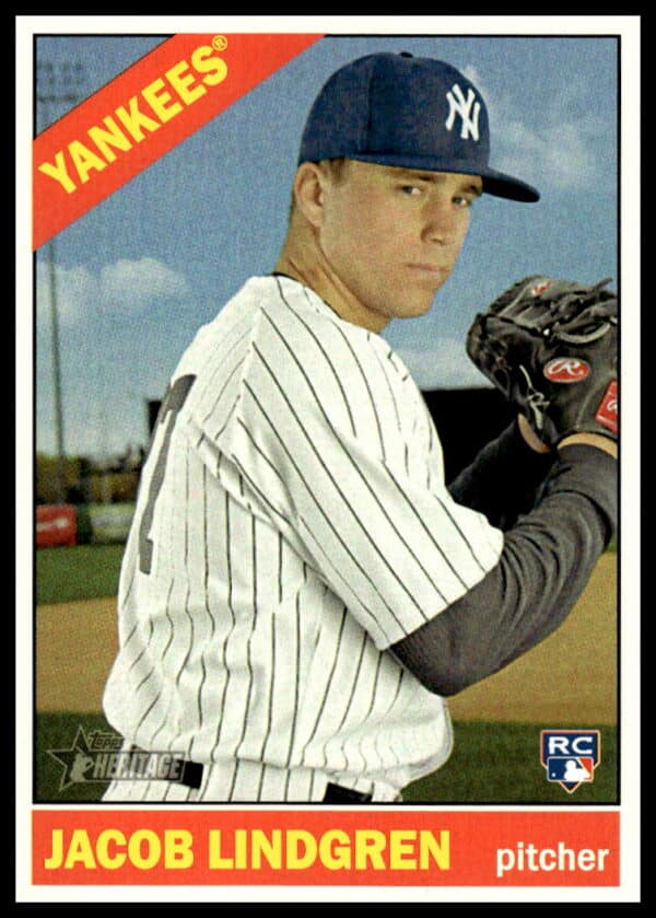 2015 Topps Heritage High Number Jacob Lindgren #548 (Front)