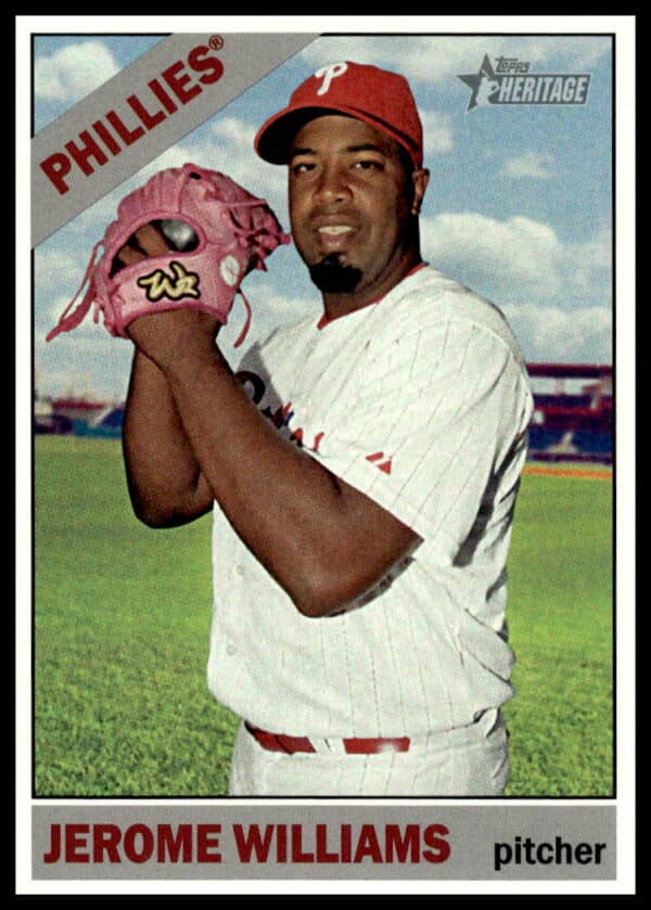 2015 Topps Heritage High Number Jerome Williams #588 (Front)