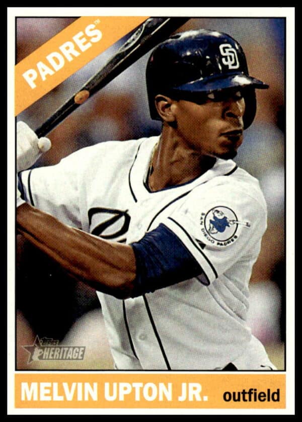 2015 Topps Heritage High Number Melvin Upton Jr. #619 (Front)