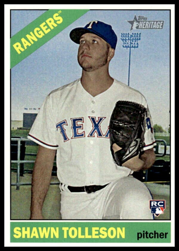 2015 Topps Heritage High Number Shawn Tolleson #584 (Front)