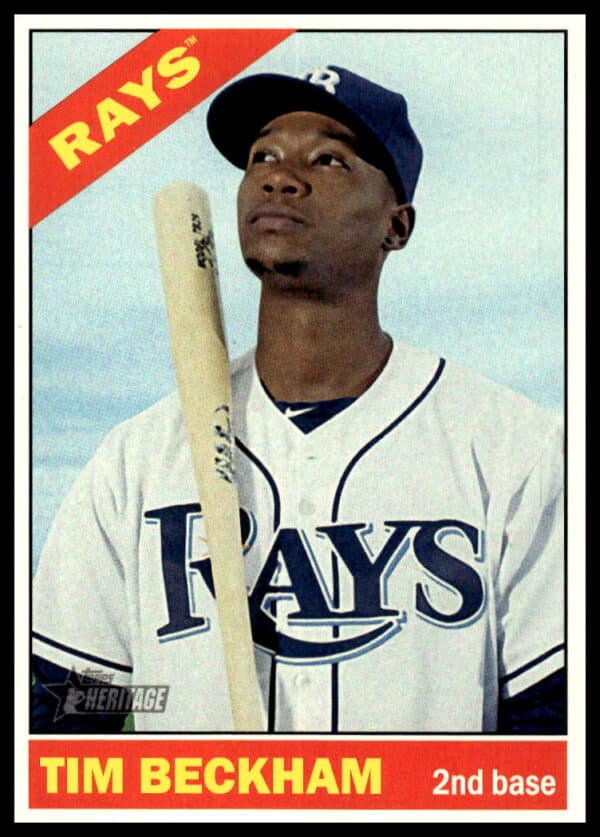 2015 Topps Heritage High Number Tim Beckham #576 (Front)