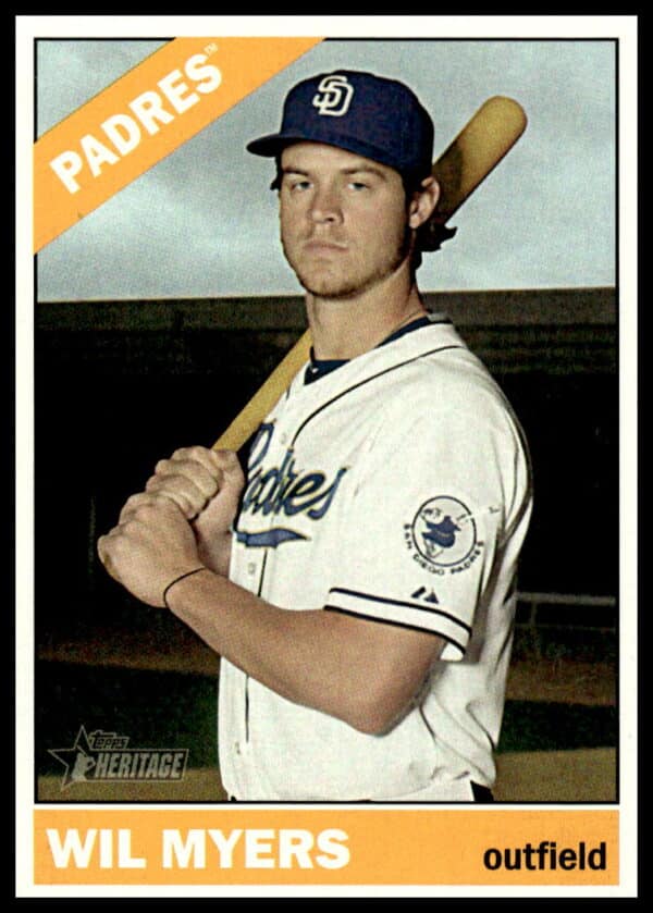 2015 Topps Heritage High Number Wil Myers #621 (Front)