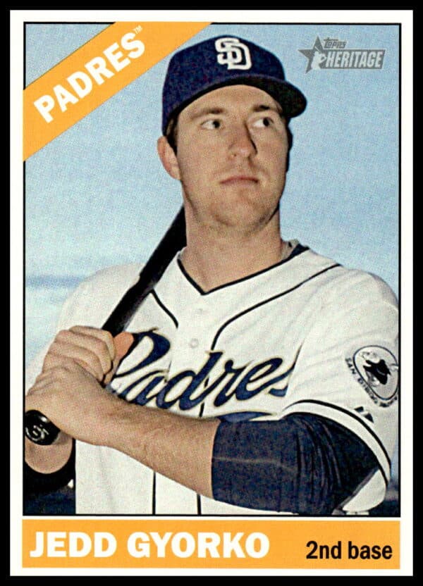 2015 Topps Heritage Jedd Gyorko #344 (Front)