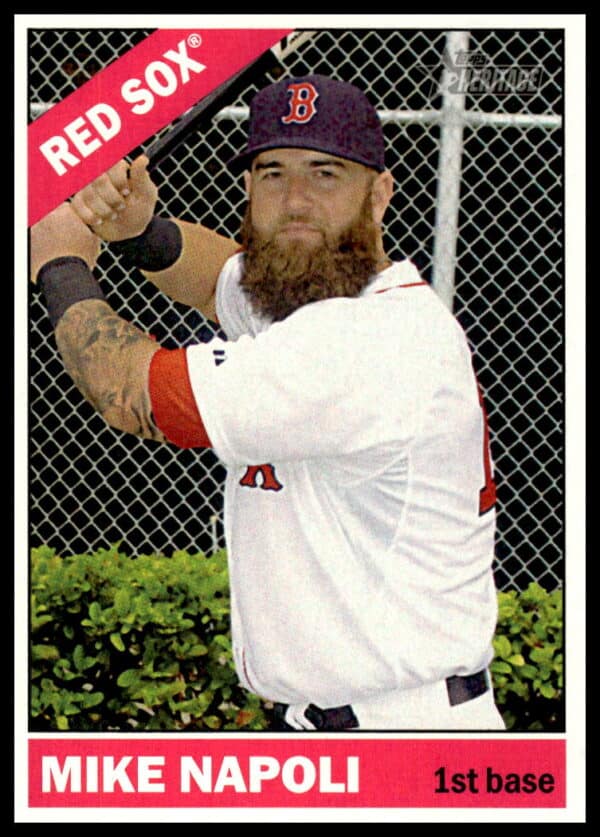 2015 Topps Heritage Mike Napoli #281 (Front)