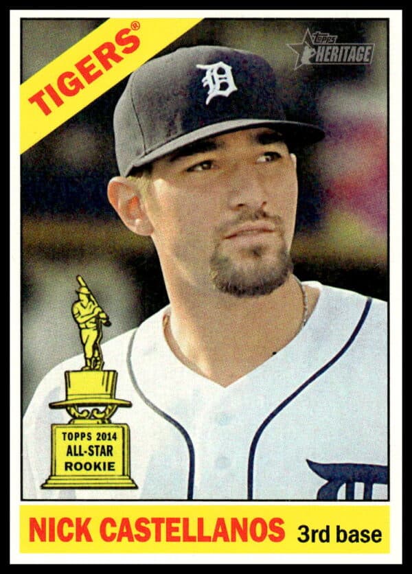 2015 Topps Heritage Nick Castellanos #268 (Front)