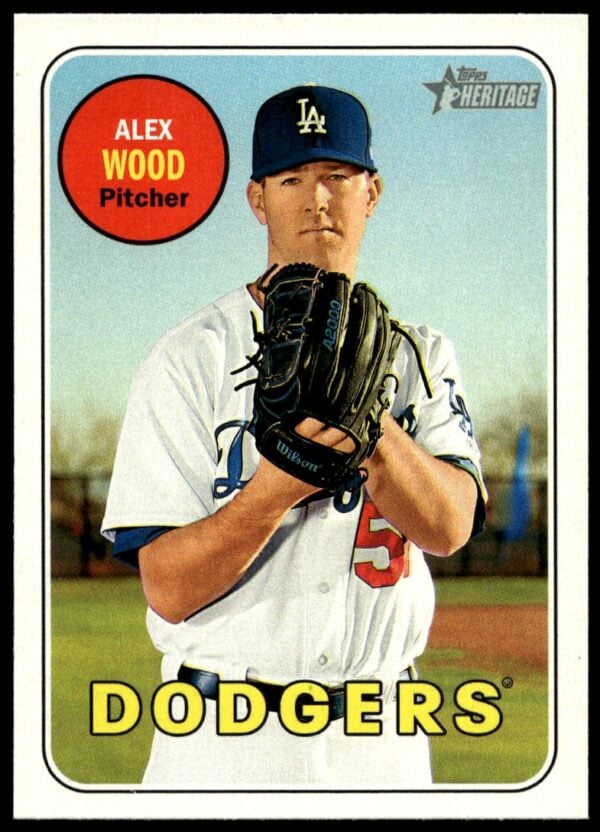 2018 Topps Heritage Alex Wood #263 (Front)