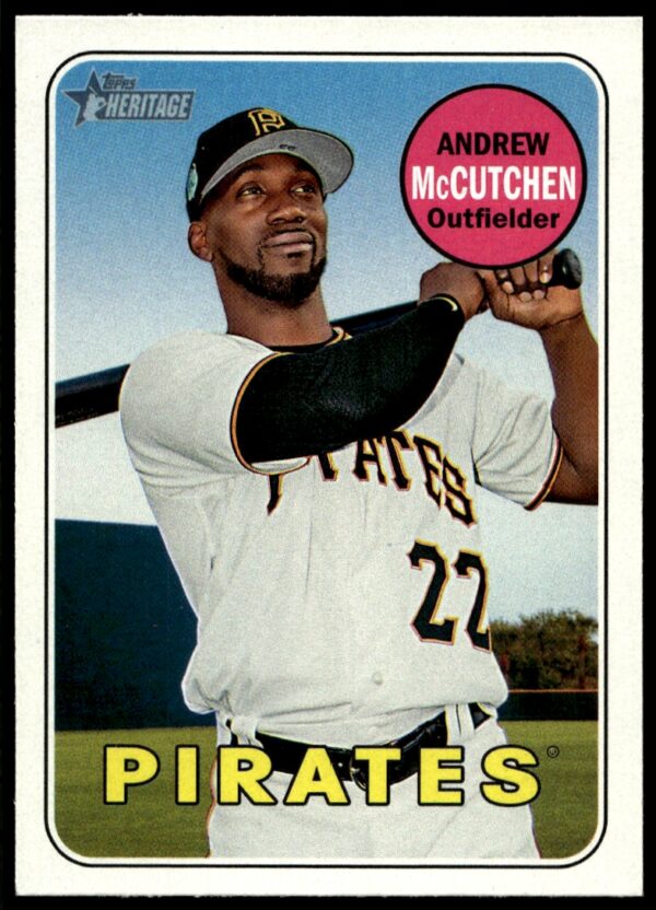 2018 Topps Heritage Andrew McCutchen #50 (Front)