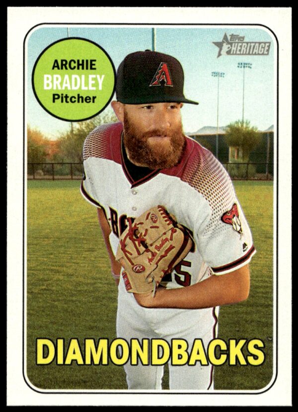 2018 Topps Heritage Archie Bradley #178 (Front)