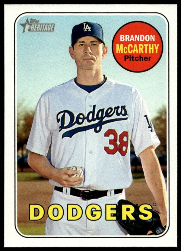 2018 Topps Heritage Brandon McCarthy #259 (Front)