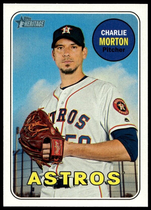 2018 Topps Heritage Charlie Morton #309 (Front)