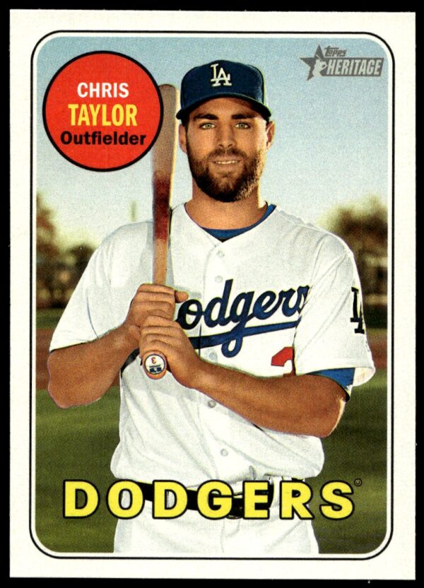 2018 Topps Heritage Chris Taylor #366 (Front)