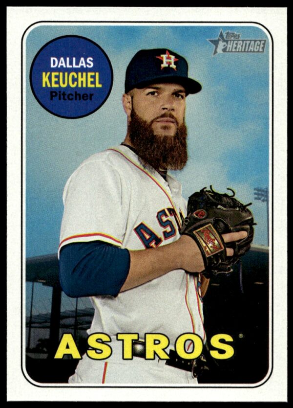 2018 Topps Heritage Dallas Keuchel #202 (Front)