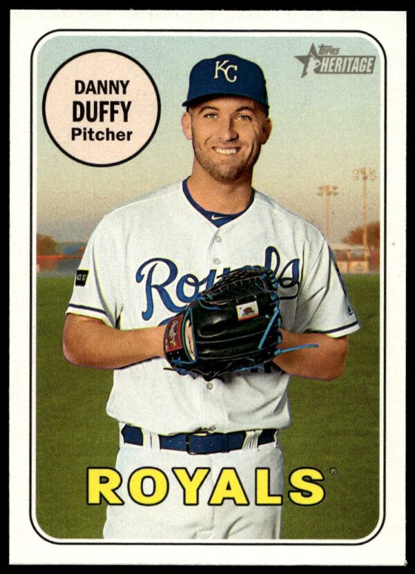 2018 Topps Heritage Danny Duffy #142 (Front)