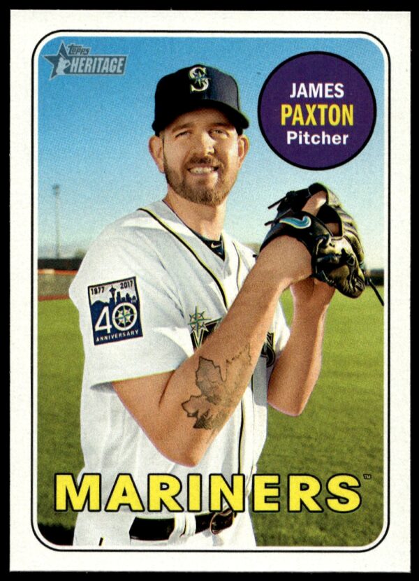 2018 Topps Heritage James Paxton #69 (Front)