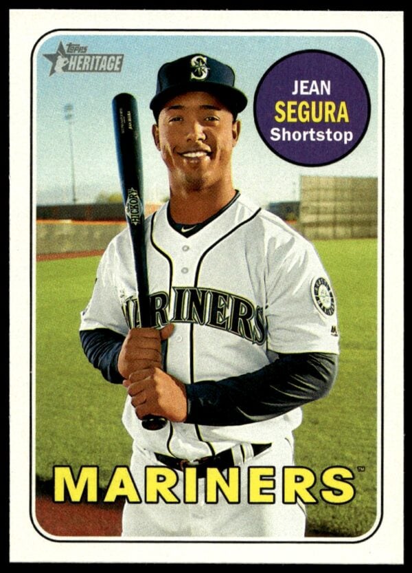 2018 Topps Heritage Jean Segura #172 (Front)