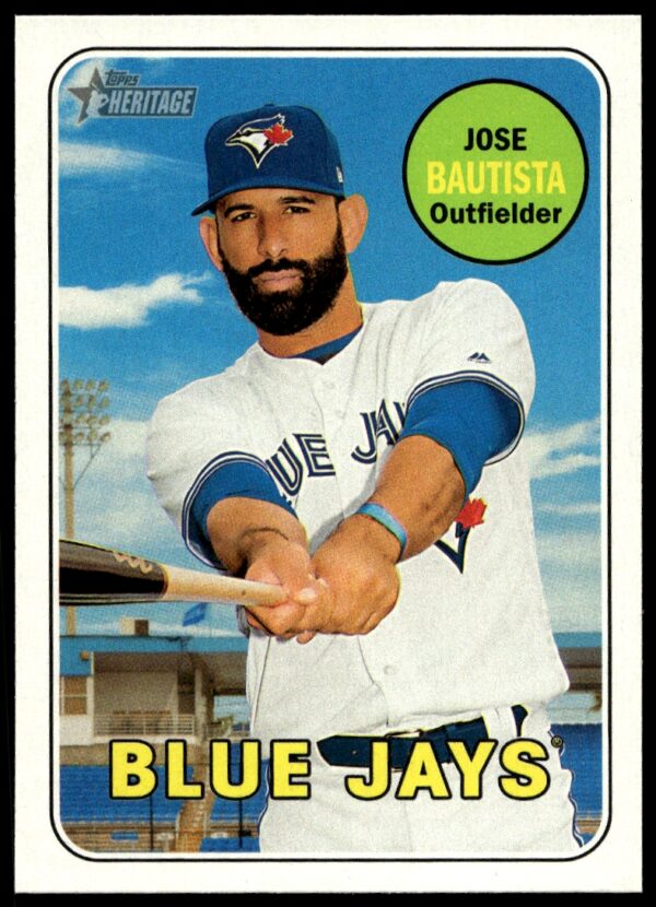 2018 Topps Heritage Jose Bautista #139 (Front)