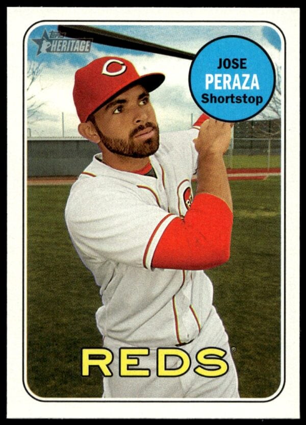 2018 Topps Heritage Jose Peraza #279 (Front)