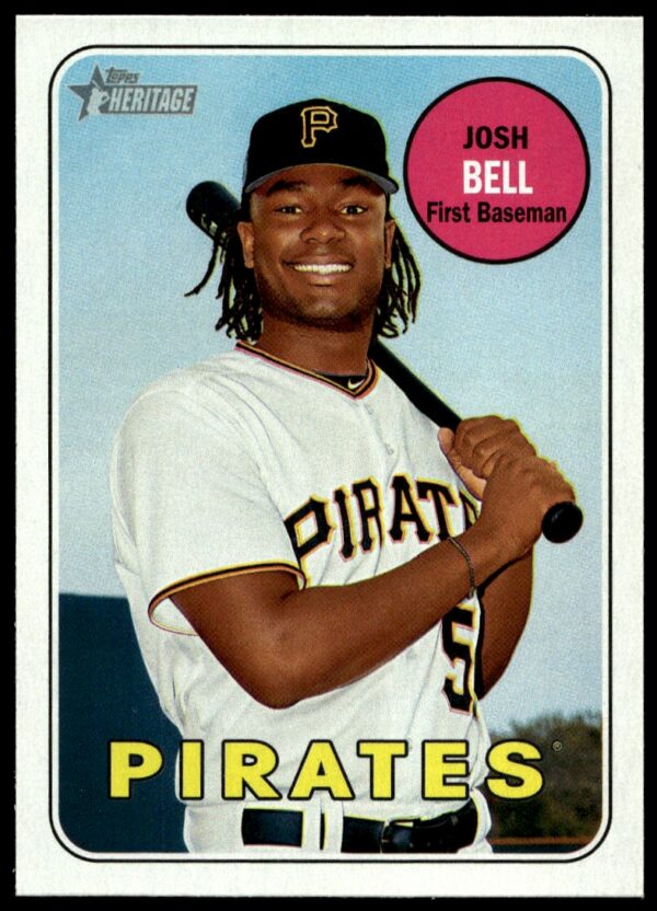 2018 Topps Heritage Josh Bell #305 (Front)