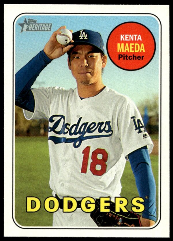 2018 Topps Heritage Kenta Maeda #94 (Front)