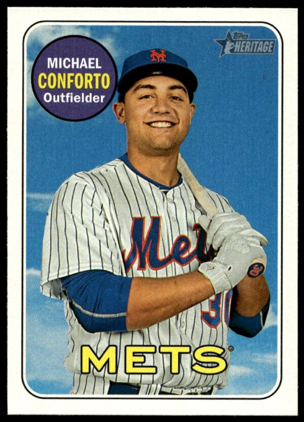 2018 Topps Heritage Michael Conforto #364 (Front)