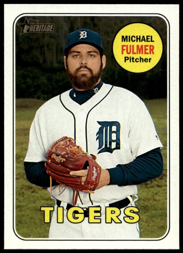 2018 Topps Heritage Michael Fulmer #382 (Front)