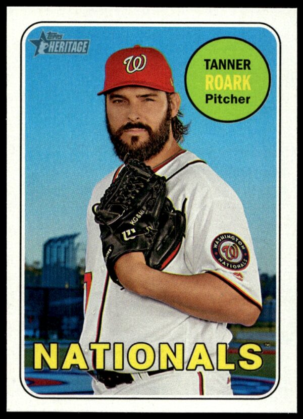 2018 Topps Heritage Tanner Roark #192 (Front)