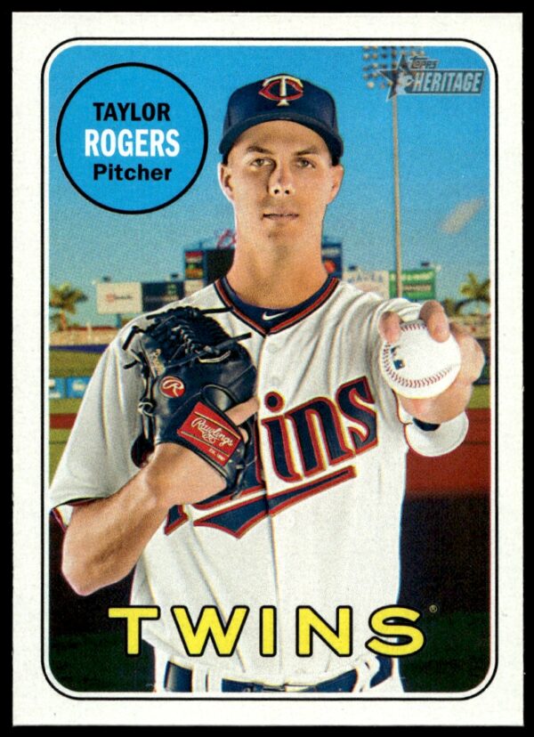 2018 Topps Heritage Taylor Rogers #317 (Front)