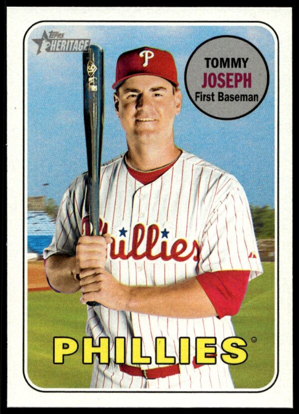 2018 Topps Heritage Tommy Joseph #34 (Front)