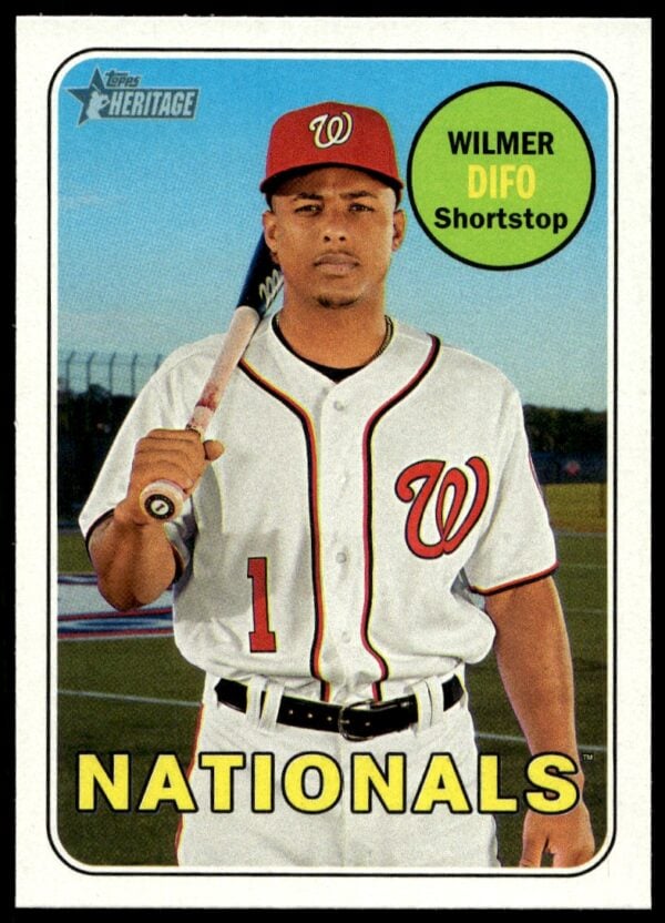 2018 Topps Heritage Wilmer Difo #359 (Front)