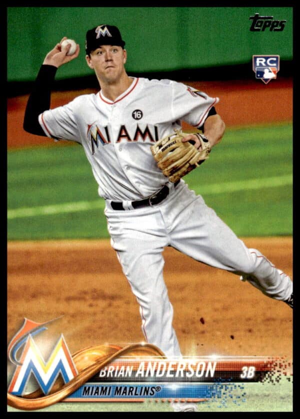 2018 Topps Series 1 Brian Anderson #234 (Front)