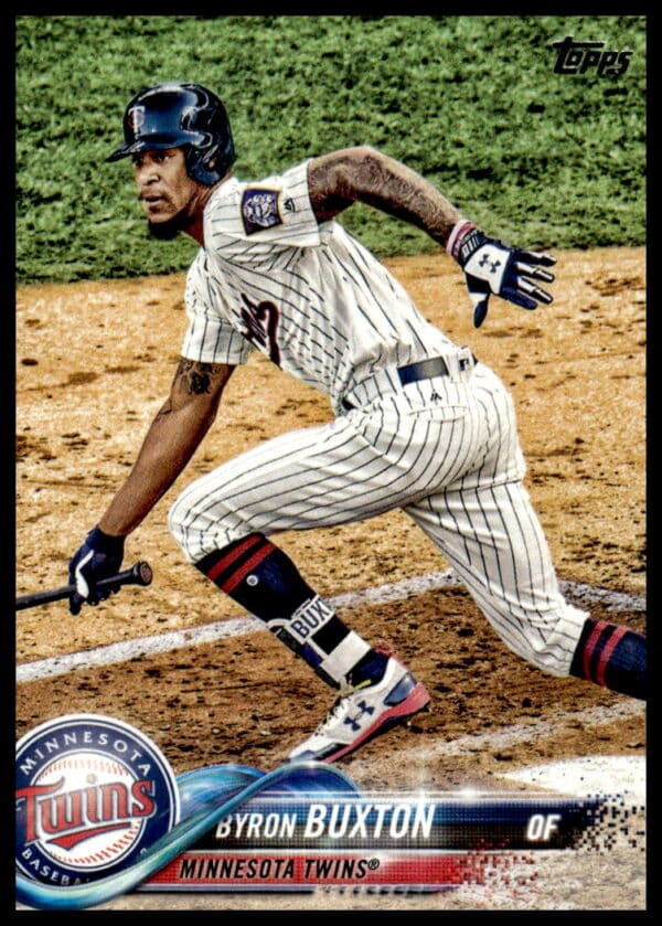 2018 Topps Series 1 Byron Buxton #127 (Front)