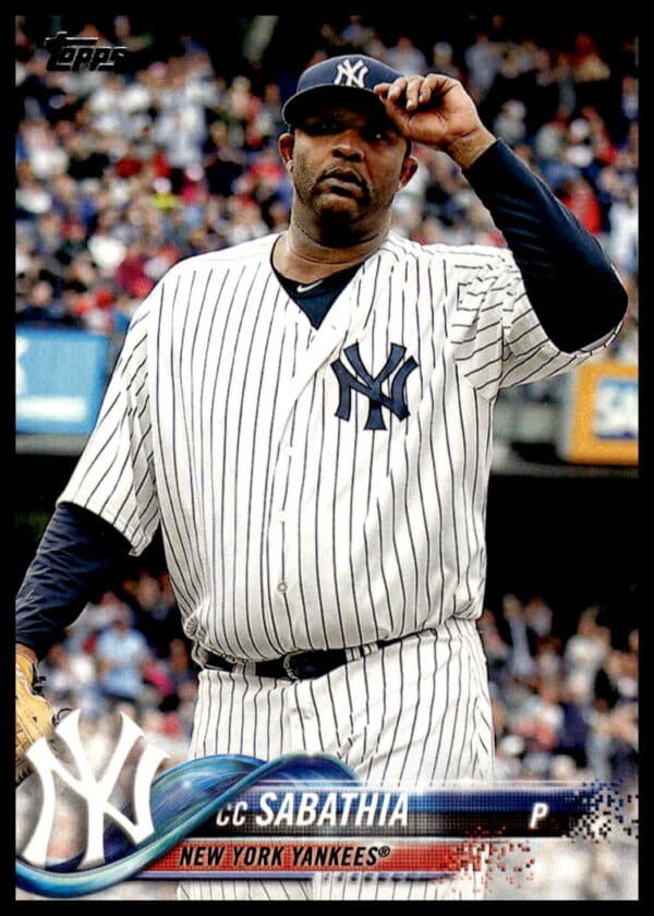 2018 Topps Series 1 CC Sabathia #236 (Front)