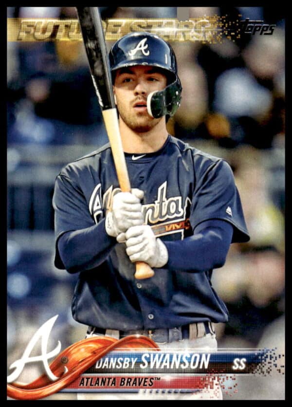 2018 Topps Series 1 Dansby Swanson #167 (Front)