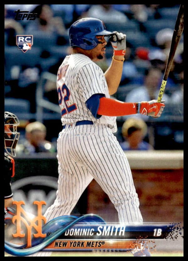 2018 Topps Series 1 Dominic Smith #6 (Front)