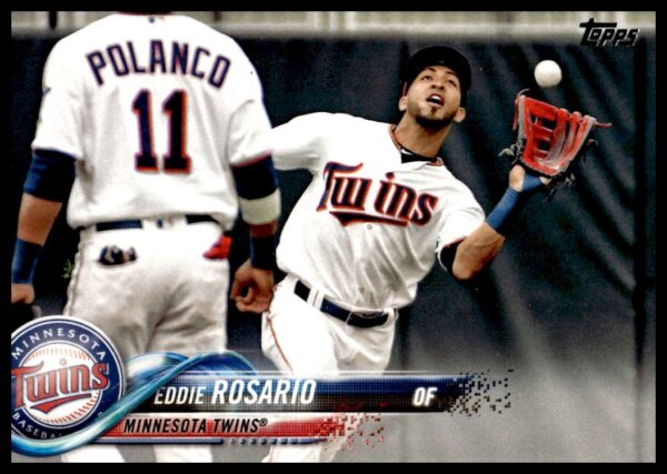 2018 Topps Series 1 Eddie Rosario #334 (Front)