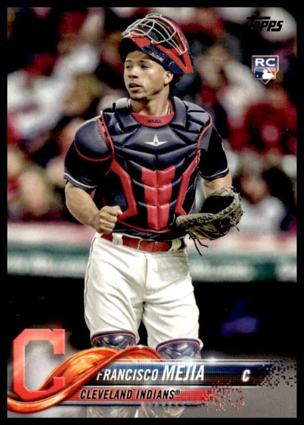 2018 Topps Series 1 Francisco Mejia #244 (Front)