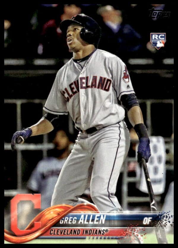 2018 Topps Series 1 Greg Allen #99 (Front)