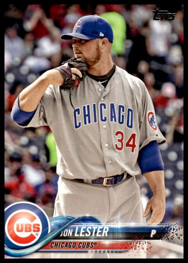 2018 Topps Series 1 Jon Lester #266 (Front)