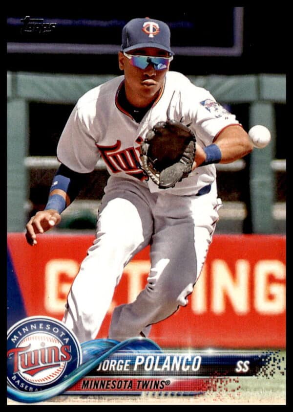 2018 Topps Series 1 Jorge Polanco #107 (Front)